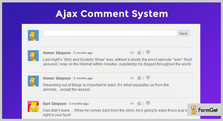 Ajax Comment System Comments PHP Script