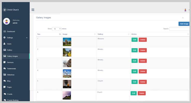  Christ Church Laravel Event PHP Script