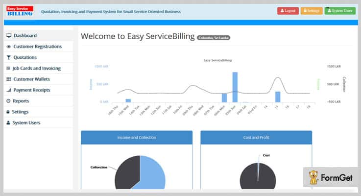 Easy Billing Invoice PHP Script