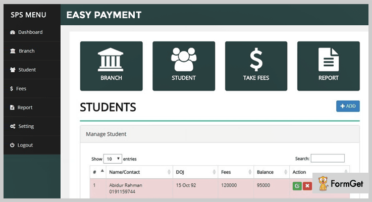 Easy Payment School Management System PHP Script