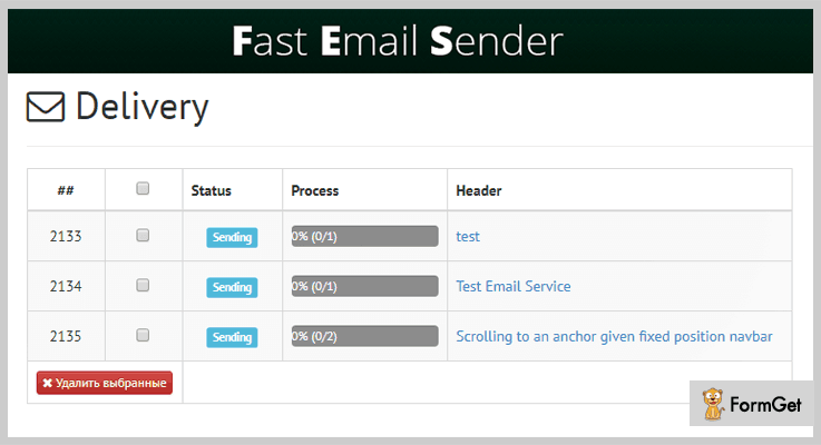 Fast Email Sender Newsletter PHP Script