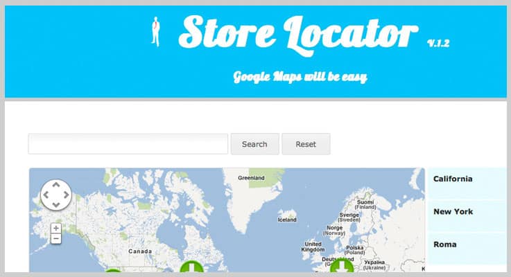 Store Locator PHP Script