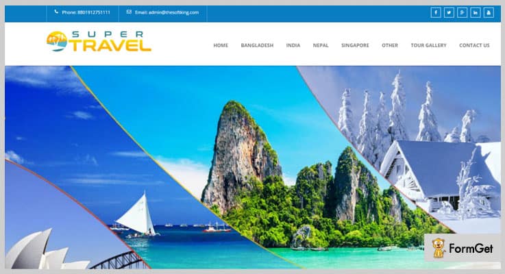 Travo Travel Agency & Tourism Management Booking PHP Script