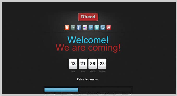 Extended Coming Soon Countdown PHP Script