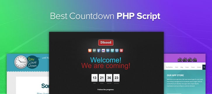 Picasso Sikker reservation 5+ Top Rated Countdown PHP Script 2022| FormGet