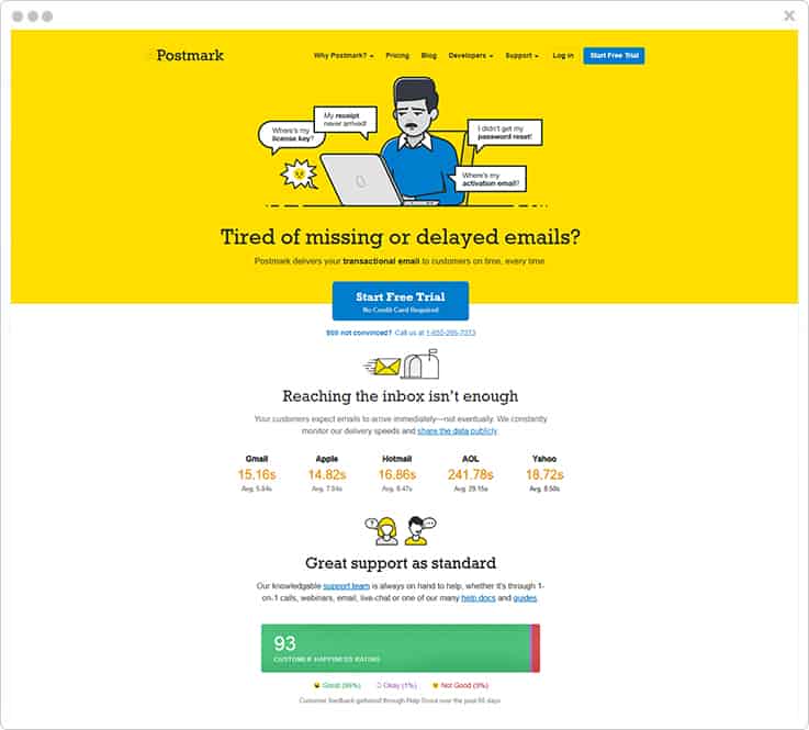 Postmark SMTP Dyn Alternatives