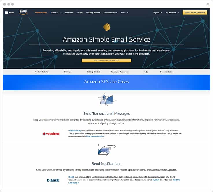 Amazon SES SparkPost Alternatives