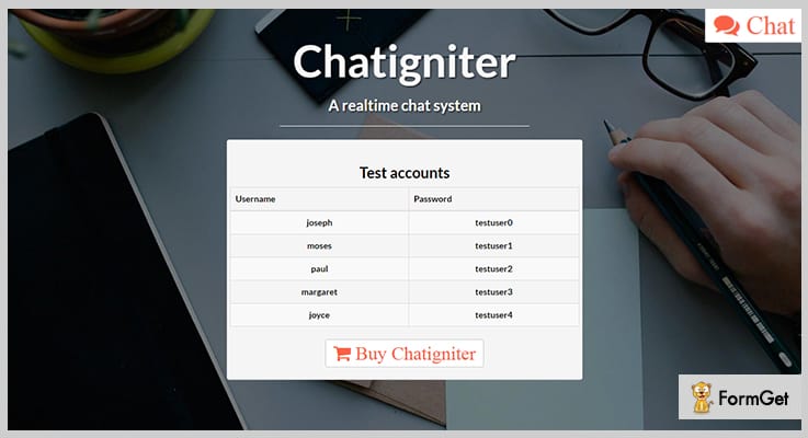 Chatigniter Live Chat Private Message PHP Script
