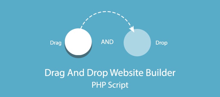 Drag And Drop Website Builder PHP Script