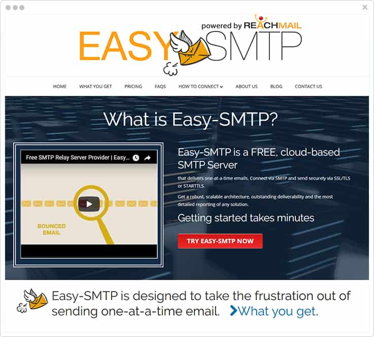 Easy SMTP AuthSMTP Alternative