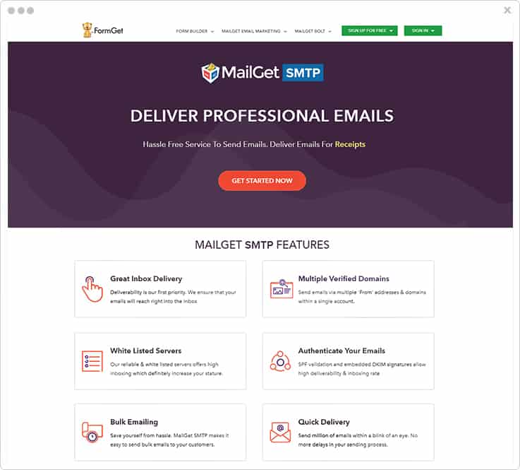 MailGet SMTP Dyn Alternatives