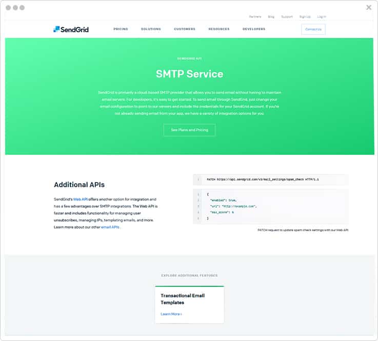 Sendgrid Mandrill Alternative