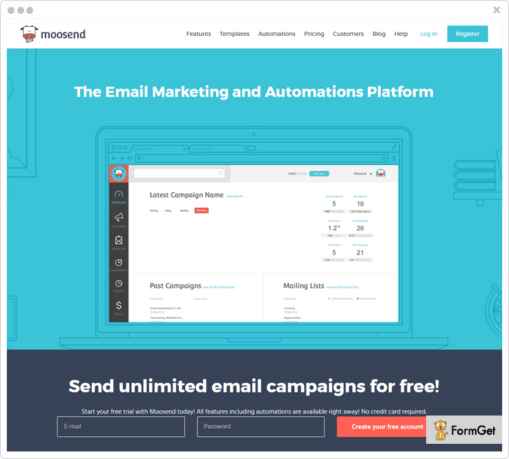 Moosend - Email Marketing Service