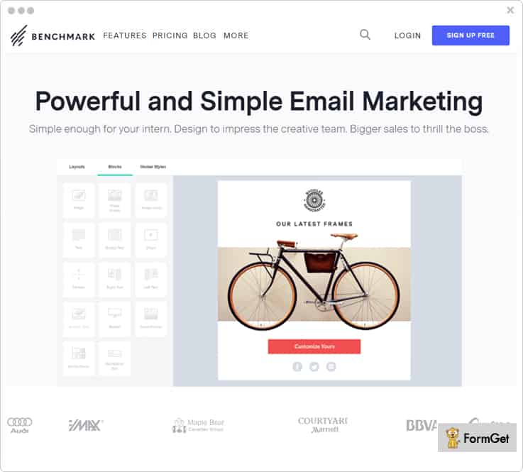 Benchmark MailerLite Alternatives