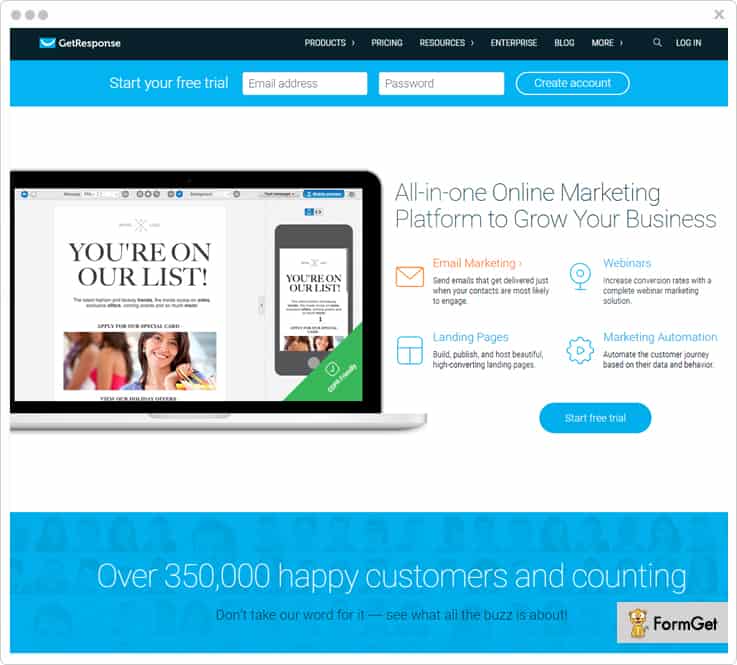 GetResponse SendBlaster Alternatives