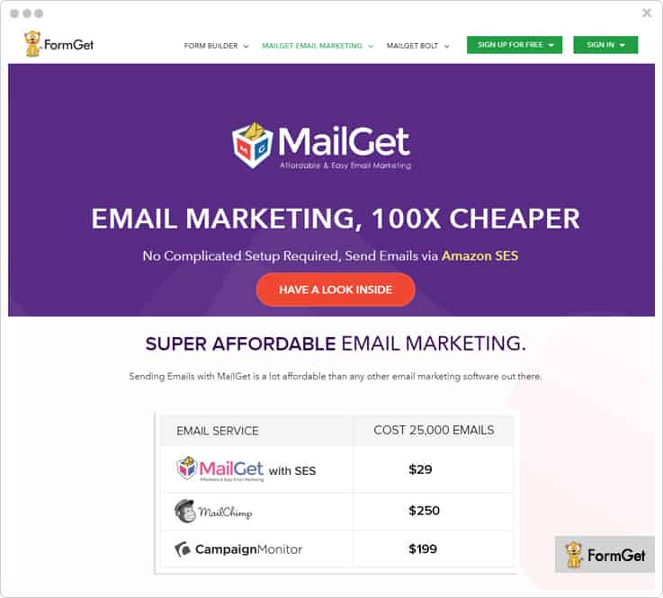 MailGet MailerLite Alternatives