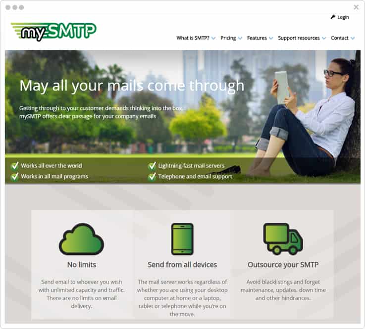 mySMTP Service