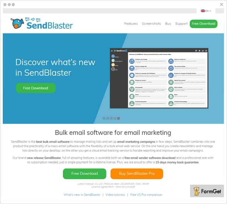 SendBlaster Campaigner Alternatives