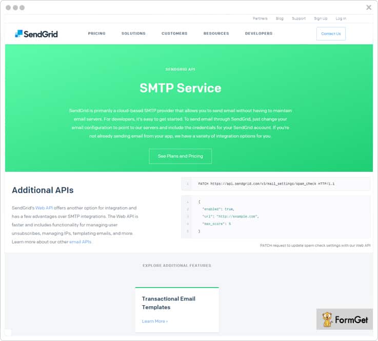 SendGrid Email Marketing Service
