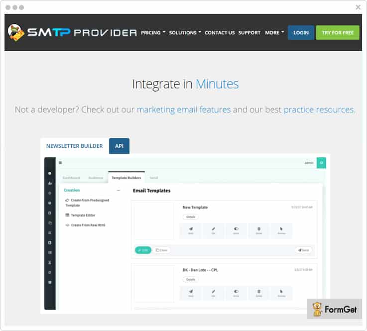 SMTPProvider SMTP Relay Service