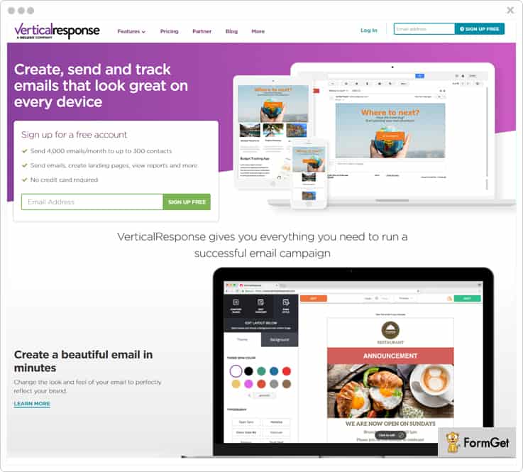 Vertical Response Email Marketing Software