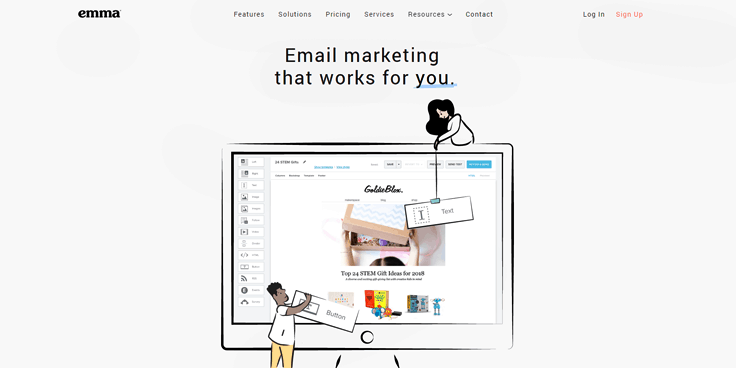 Emma Best Affordable Email Marketing Software For Small Business