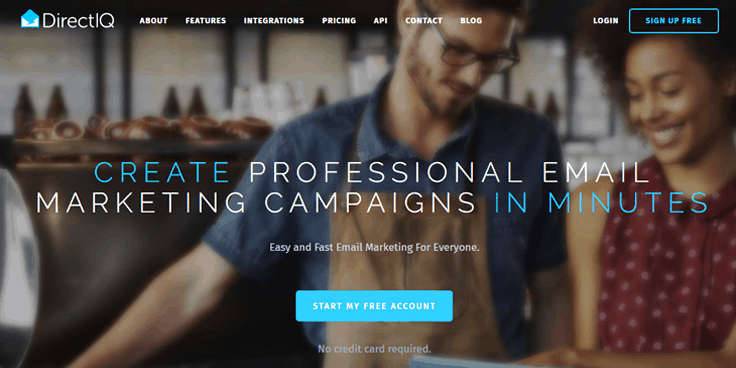 DirectIQ Best Email Marketing Tools For Small Business
