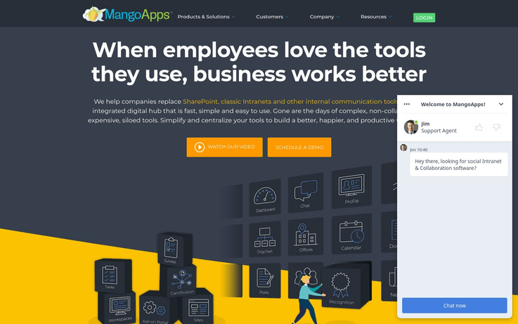 MangoApps - Intranet Software