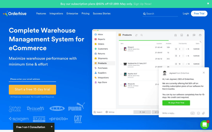 Orderhive - Best Warehouse Management Software