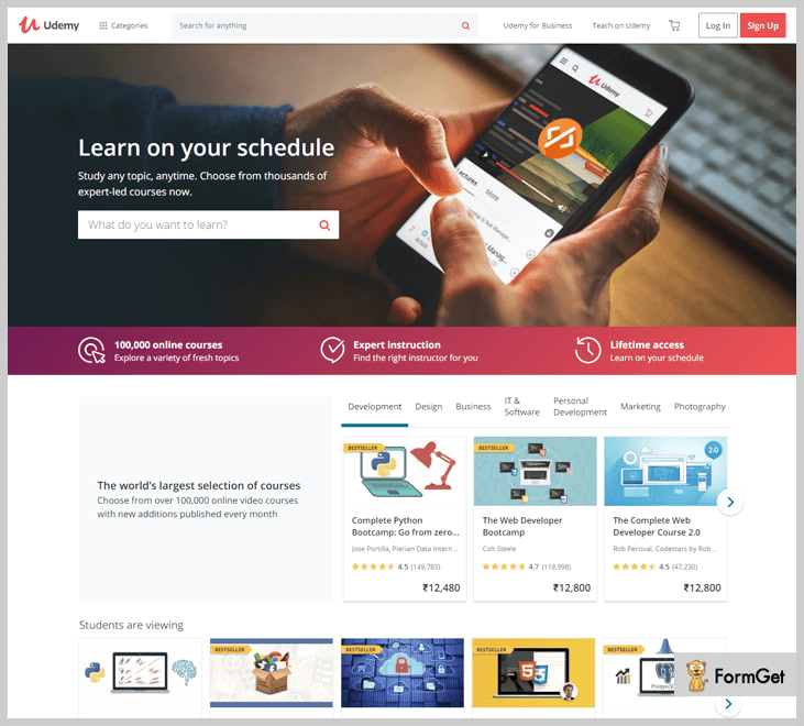 Udemy - Online Learning Platforms