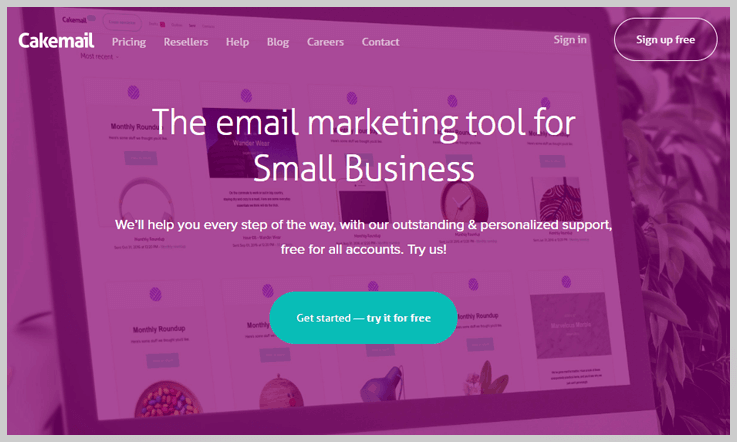 CakeMail Email Marketing Software