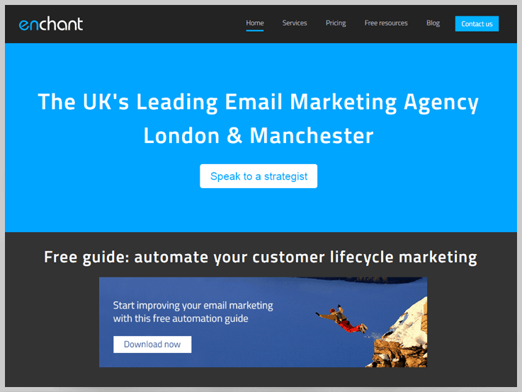 Enchant Agency - Green Mail Internet Marketing Alternatives
