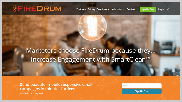 FireDrum Email Marketing Reviews, Pricing & Features 2022 | FormGet