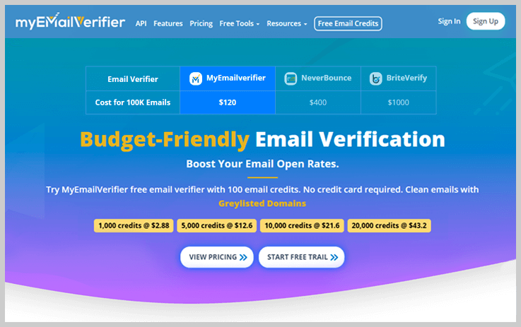 MyEmailVerifier - Emailverifierapp Alternatives