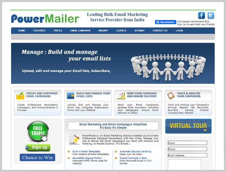 PowerMailer - Alternatives To Elastic Email
