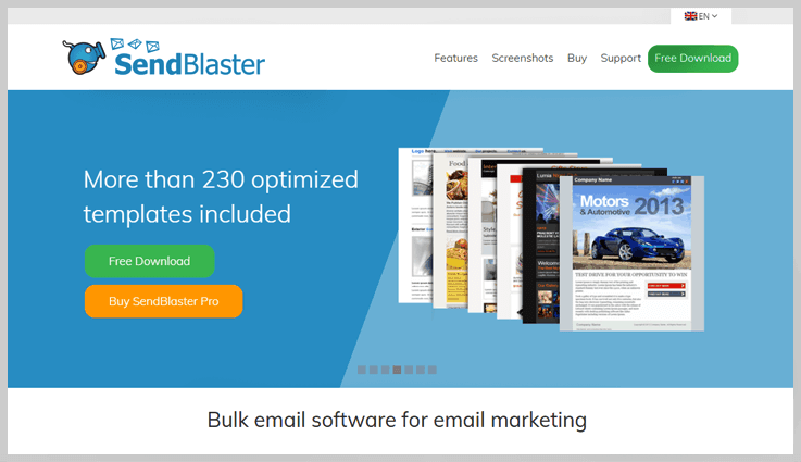 SendBlaster Reviews, Pricing & Features 2022 | FormGet