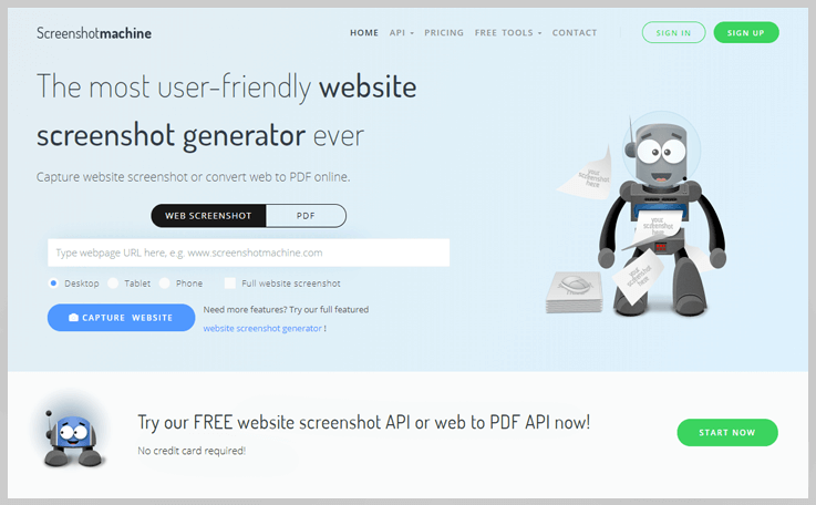 Screenshot Machine - Site Screenshot