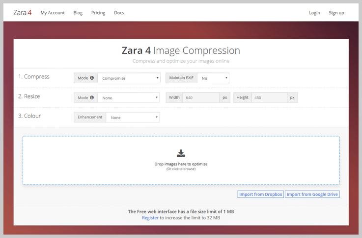 Zara 4 - Image Processing Api