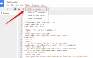 How To Get The Geolocation Of A Place In Google Forms? | FormGet