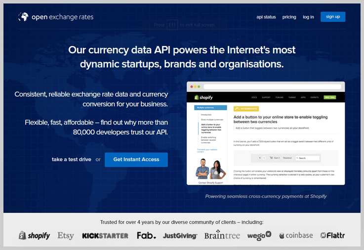 Open Exchange Rates - Currency Converter Api