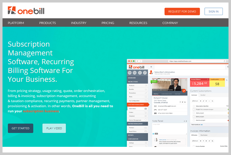 OneBill - Recurring Billing Software